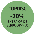 Topdisc Korting 20 procent
