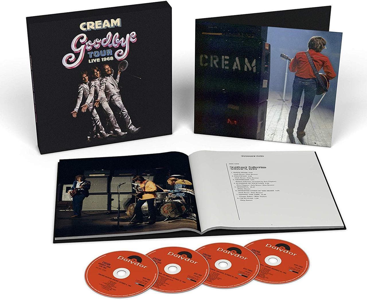 Cream Goodbye Tour 1968