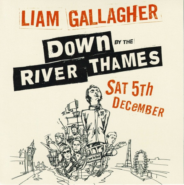Liam Gallagher Live By The River Thames
