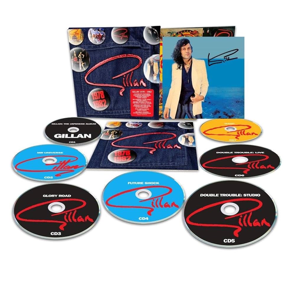 Gillan 1978 1982 BOXSET