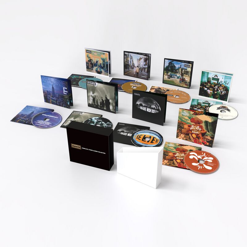 Oasis Complete Studio Album Collection BOXSET